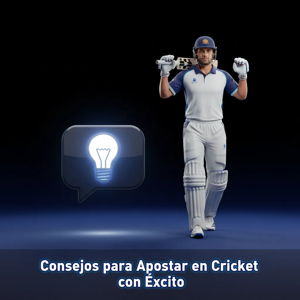 Infografía de apuestas de cricket: forma reciente, clima/pitch, efecto del sorteo, gestión del bank y mercados clave.