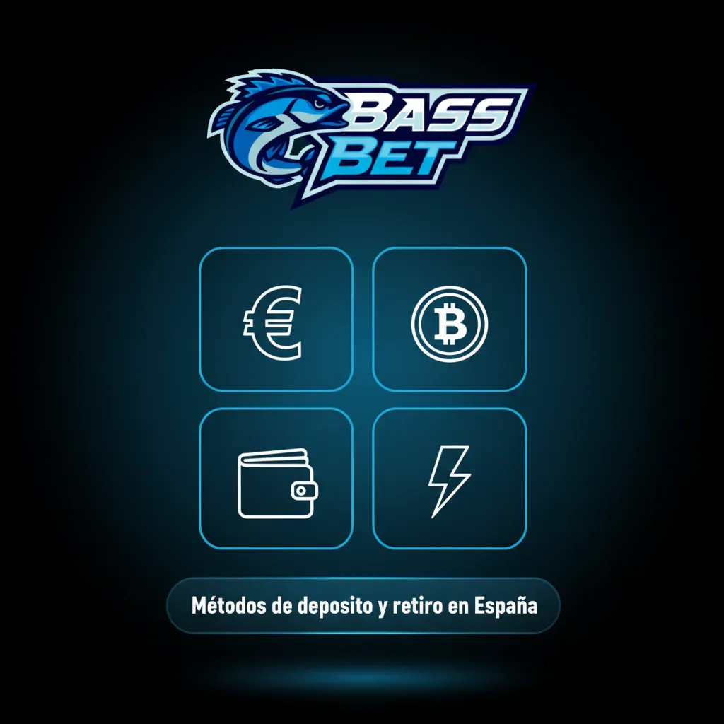 Iconos de Visa, Mastercard, Bizum, Skrill, PayPal y transferencia para depósitos y retiros en euros en España.