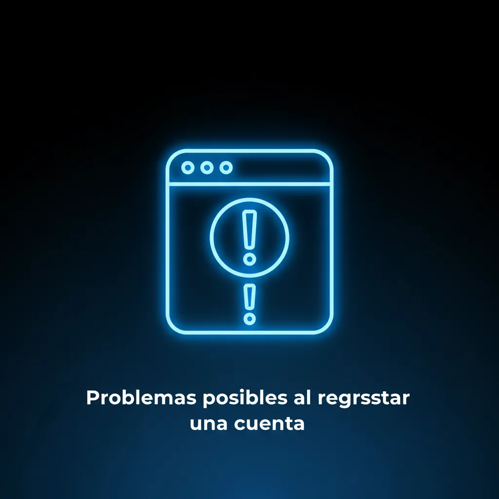 Tabla de problemas y soluciones al registrar una cuenta: documento borroso, SMS, datos, duplicado, autoexclusión RGIAJ.