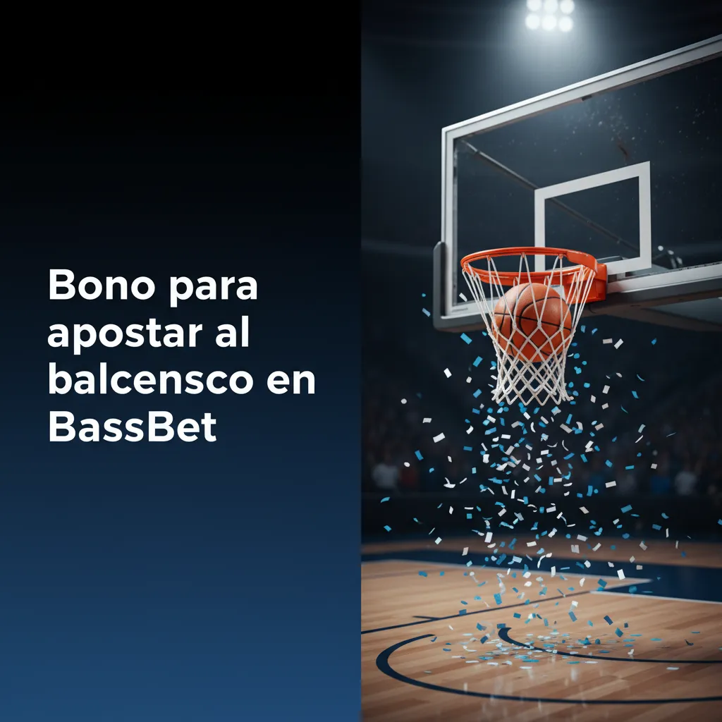 Banner de BassBet: bono de baloncesto para usuarios verificados 30+ días; términos como rollover y cuotas mínimas.