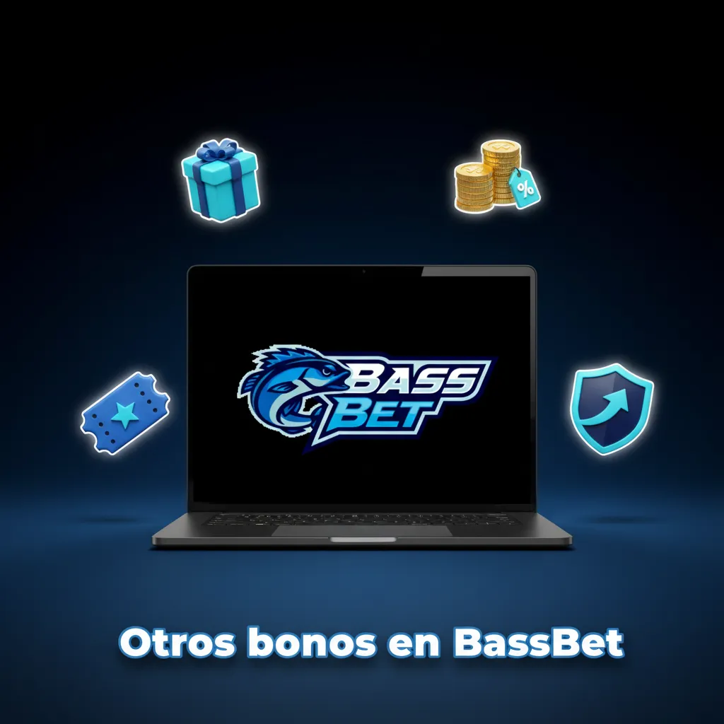 Otros bonos en BassBet: recarga, giros semanales, cashback de casino y apuesta gratis.