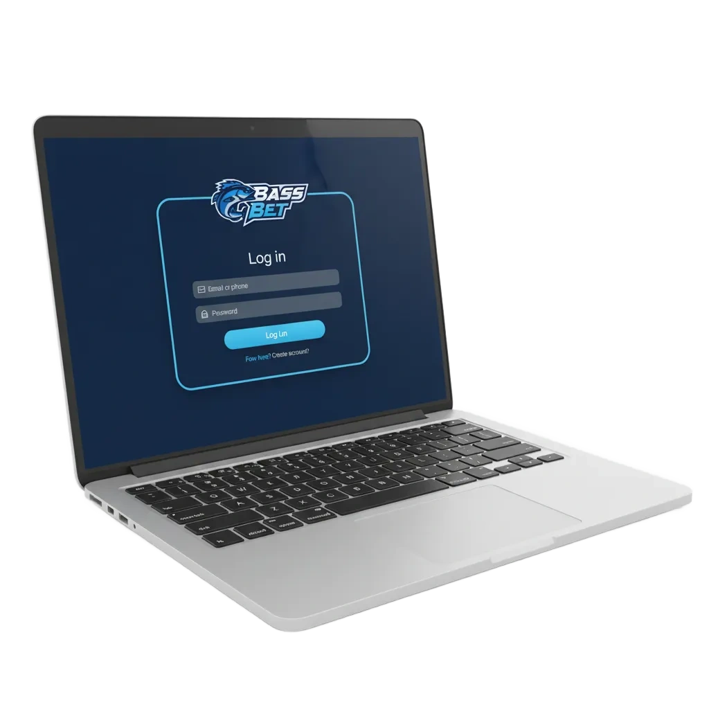 Inicio de sesión de BassBet en España, en web o app, con correo, contraseña y opción de verificación en dos pasos