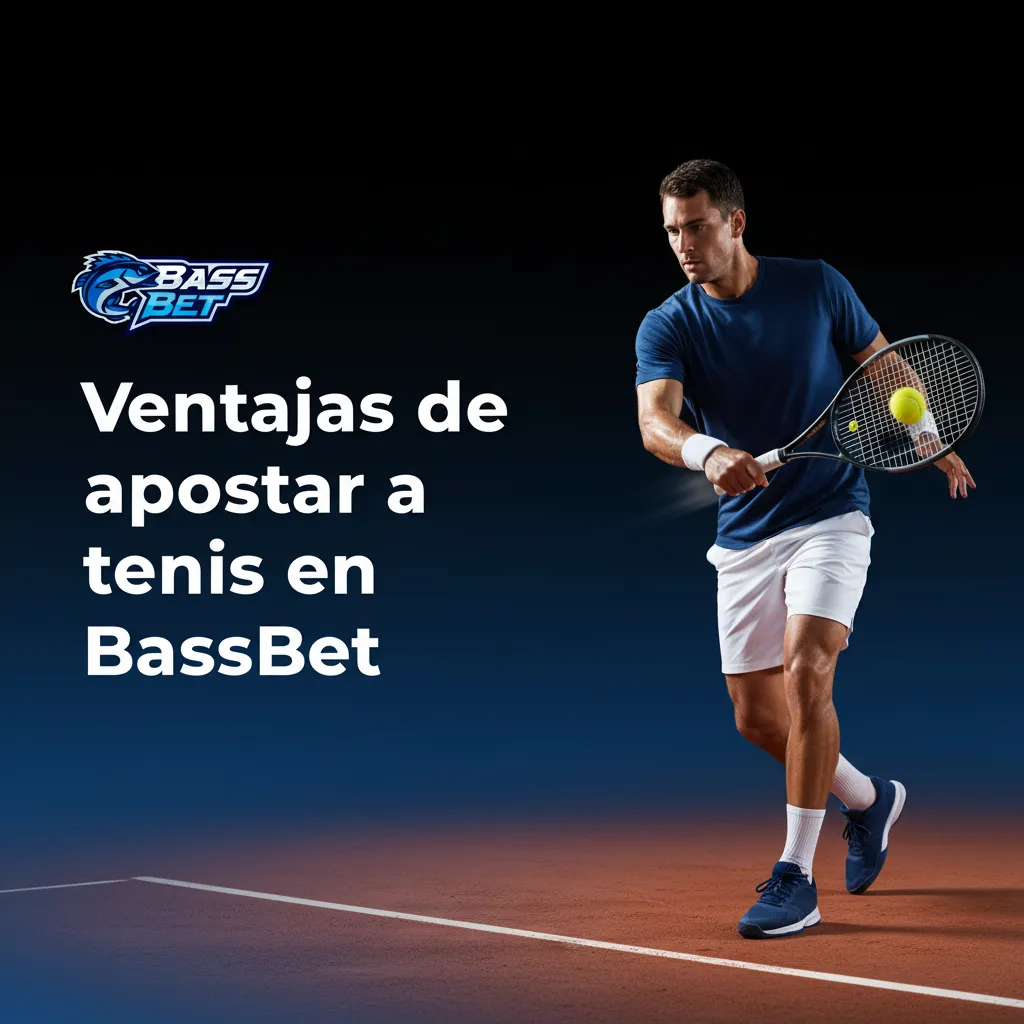 Ventajas de apostar a tenis en BassBet: cuotas en tiempo real, apuestas en vivo con marcador cash out, builder y estadísticas