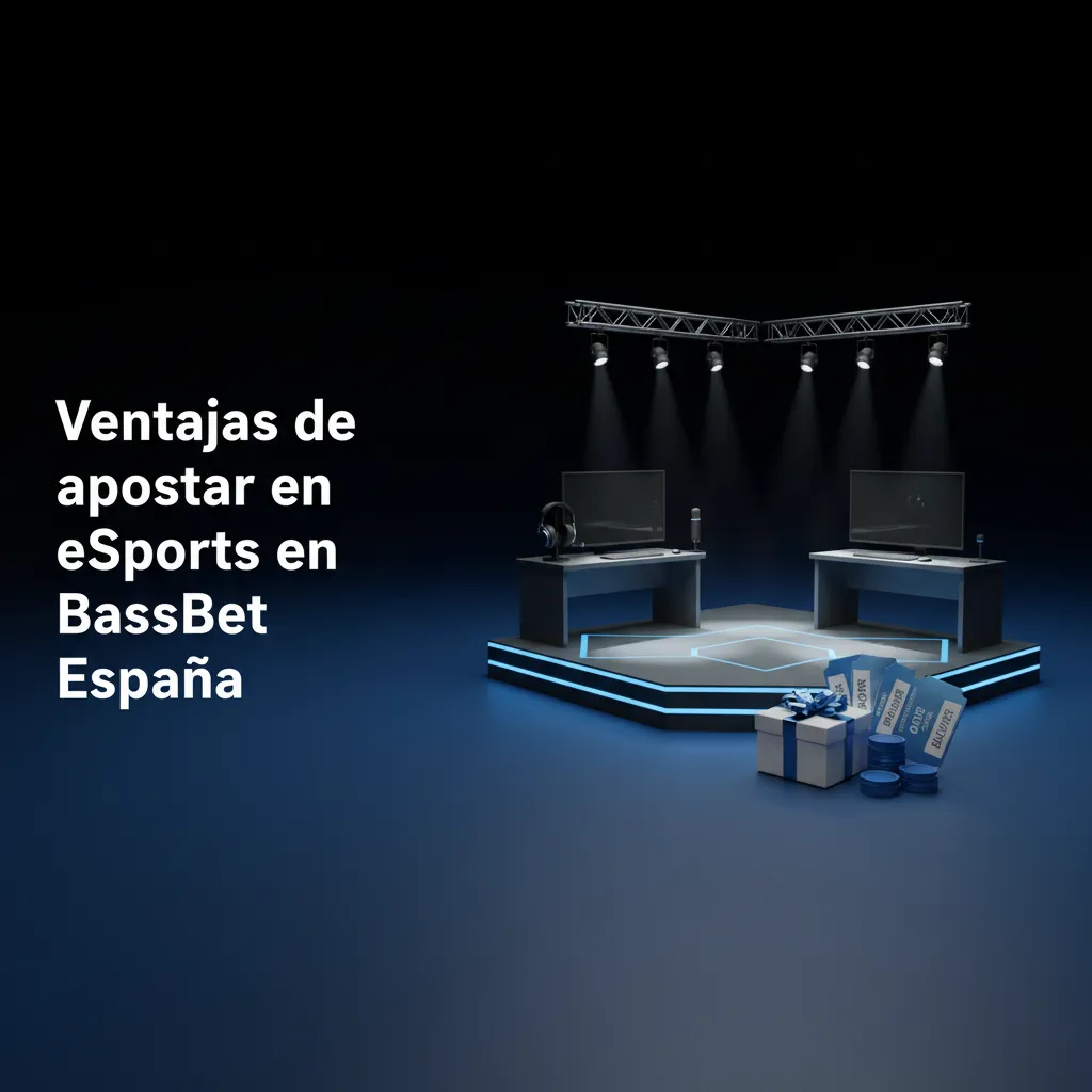 Infografía de BassBet España: ventajas en eSports, cuotas competitivas, pagos locales (Bizum), app, soporte 24/7 y promos.